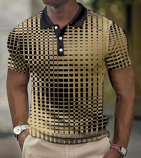 Dimension 3D Polo Shirt - Innovative Design in Three Dimensions